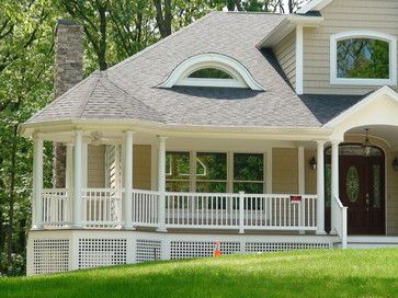 Traditional Porch With Gazebo Porch Design Ideas, Pictures, Remodel and Decor Craftsman Style Gazebo, Front Porch With Gazebo, Wrap Around Porch With Gazebo, Wrap Around Screen Porch, Gazebo Porch Ideas, Front Porch Gazebo Ideas, Gazebo Front Porch, Porch Gazebo Ideas, Porch With Gazebo