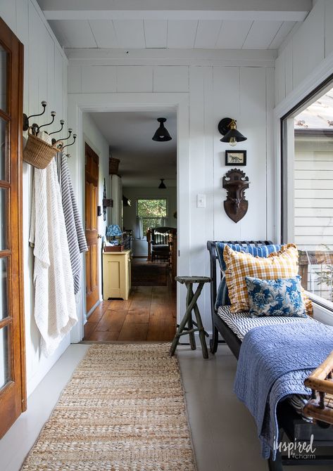 Eclectic Cottage, Southern Cottage, Maine Cottage, Cottage Interior, Seaside Cottage, Lake Cottage, Cottage Interiors, Vintage Cottage, Cottage Living