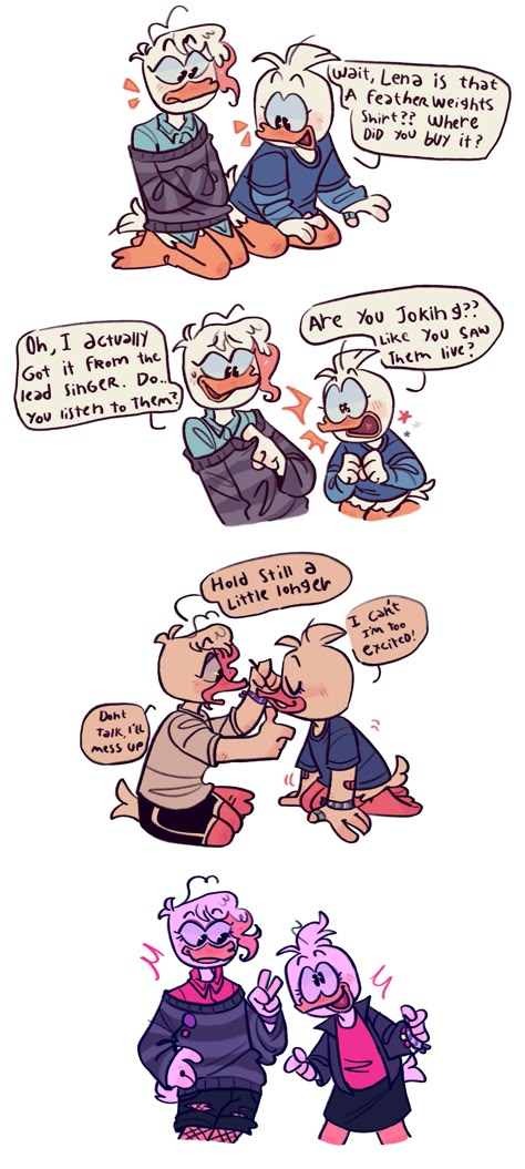 Donald Duck Three Caballeros, Ducktales Swap Au, Swindle Comic Ducktales, Duck Tales Characters, Ducktales Webby X Lena, Ducktales Fanart Ships, Ducktales Headcannons, Ducktales 2017 Fanart, Ducktales Comic