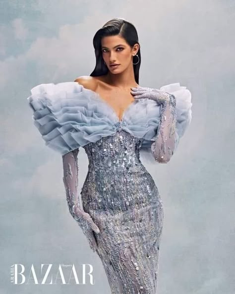 Michael Cinco Gowns, Tara Emad, Michael Cinco Couture, Award Show Dresses, Michael Cinco, Glam Dress, Prom Inspiration, Pakistani Bridal Wear, Miss Dress