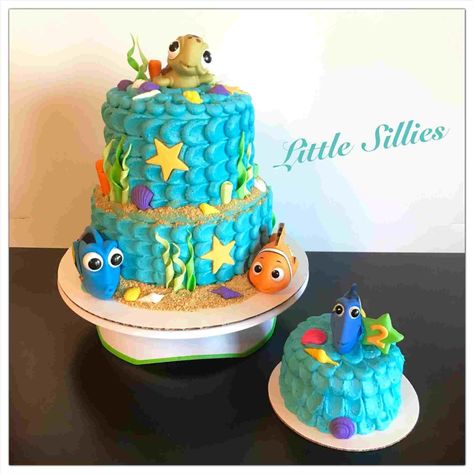 Dory Birthday Cake Finding Dory Birthday Cake Artatphoto Finding Nemo Smash Cake First Birthdays, Dory Smash Cake, Nemo Smash Cake First Birthdays, Finding Dory Smash Cake, Finding Nemo First Birthday Cake, Nemo Smash Cake, Dory Birthday Cake, Finding Nemo Birthday Cake, Finding Dory Cake