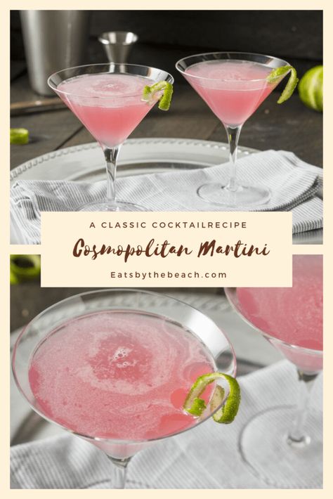 Cranberry Juice Cocktails, Bartender Ideas, Cosmopolitan Martini, Cosmo Martini, Cosmopolitan Drink, Cocktails Summer, Juice Cocktails, Vodka Lime, Orange Vodka