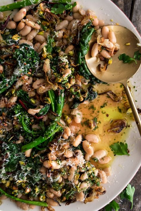 Broccolini Recipe Side Dishes, Holiday Vegetable Dishes, Bean Side Dishes, Brocollini Recipes, Brocolini Recipes, Broccolini Recipes, Fall Menus, Bean Side Dish, Disgusting Food