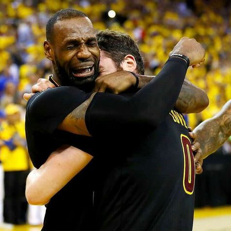 Champions #2016NBACHAMPIONS #Cavaliers#CLEVELAND #EMOTIONAL Lebron James And Wife, Great Comebacks, Kevin Love, Hometown Heroes, Nba Championships, Kyrie Irving, Nba Champions, American Sports, National Basketball Association