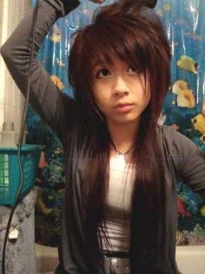 Scene Kid Hair, Asian Mullet, Emo Bangs, Scene Haircuts, 2000s Hair, 2000s Hairstyles, Emo Haircuts, Emo Scene Hair, Emo Hair