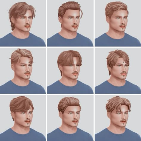 #sims4cc #sims4hair #ts4cc  ✰★✰ Mens Sims Cc Hair, Men’s Hair Sims 4 Cc, Sims 4 Cc Men’s Hair, Ts4 Maxis Match Cc Male, Sims 4 Man Cc Hair, Sims 4 Custom Content Male Hair, Cc Male Hair Sims 4, Sims Cc Mens Hair, The Sims 4 Cc Long Hair Male