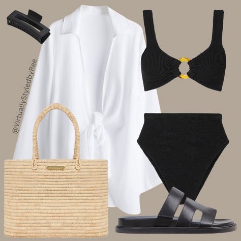 Spring/Summer Getaways are fast approaching 😍🌞 Comment “LINKS” to shop the look in your DMs. 🏷️ Hunza G Swimwear, Beachwear, Holiday, Beach Bag, Sandals, Holiday Shop, Bikini, Shirt, Cover Up, Holiday Look. #explorepage #beachoutfit #holidayoutfit #beachwear #swimwear #summeroutfit #styleguide #styleinspo #stylist Hunza G Swimwear, Beachwear Swimwear, Hunza G, Holiday Tags, Holiday Beach, Miami Fashion, Swim Fashion, Summer Beach Wear, Shop The Look