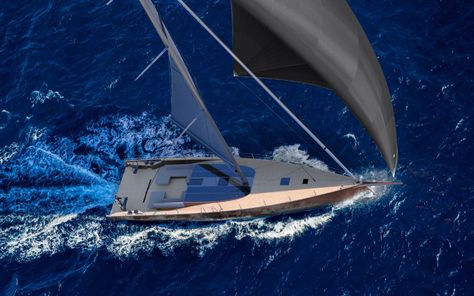 First look: Baltic Café Racer - Yachting World Rupert Holmes, Baltic Yachts, 1960s London, Flax Fiber, Below Deck, Motor Yacht, Sailing Yacht, Surface Area, Electric Motor