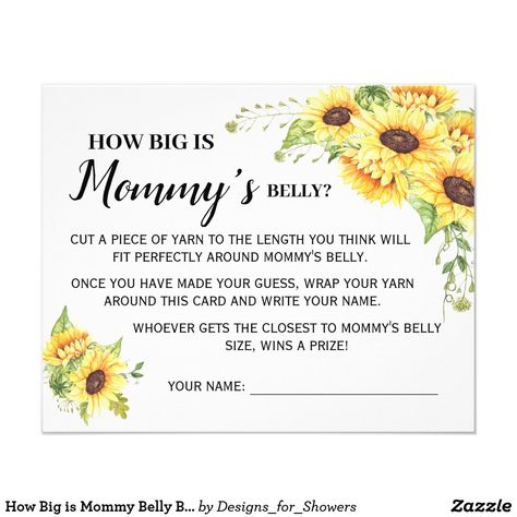 Country Chic Baby Shower, Sunflower Baby Shower, Teddy Bear Baby Shower Invitations, Rustic Baby Shower Invitations, Sunflower Baby Showers, Mommy Belly, Baby Shower Game Cards, Fox Baby Shower, Safari Baby Shower Invitations