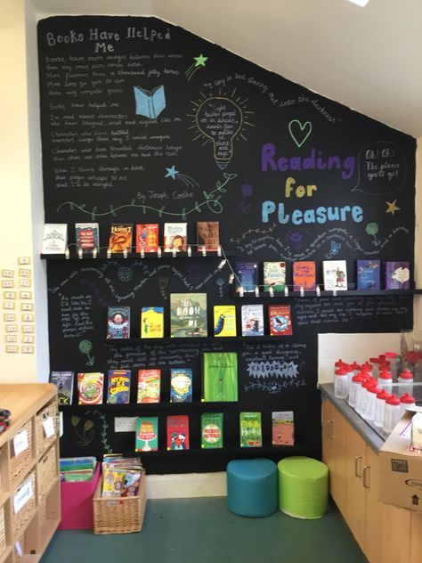 Book Corner Classroom, Book Corner Display, Classroom Displays Ks2, Year 1 Classroom, Reading Corner Classroom, Reading Display, Classroom Assessment, School Library Displays, Reggio Inspired Classrooms