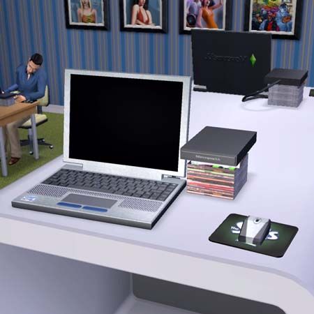 ModTheSims - Moneywell Notebook Computer (4 versions) Ea Games, Notebook Computer, Windows Xp, Game Prices, Sims 2, Maxis Match, Night Life, Computer, Building