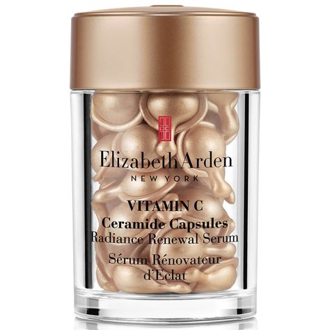 Transform your skin with the Elizabeth Arden Vitamin C Ceramide Capsules Radiance Renewal Serum to create a healthy-looking dewy glow. This travel-friendly skincare system boasts an innovative encapsulated formula, sealing in actives to maintain maximum potency and freshness. Each capsule delivers a pre-measured, portable dose of brightening serum to simplify your skincare routine.Providing up to 178x more effectiveness than traditional Vitamin C, the powerful serum instantly brightens the skin, Ceramide Capsules, Brighter Skin, Skin Care System, Dry Oil, Brighten Skin, Cosmetic Skin Care, Vitamin C Serum, Brightening Serum, Bright Skin