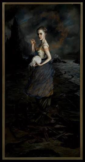 Gail Potocki, Tom Bagshaw, Eternal Flower, Dark Flowers, Art Sites, Art Historian, Visionary Art, Art Appreciation, Dark Beauty