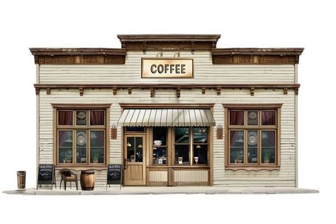 Coffee Shop Exterior, Coffee Shop Building, Cafe Background, City Sidewalk, Shop Exterior, Architecture Background, Shop Buildings, Coffee Images, Coffeehouse