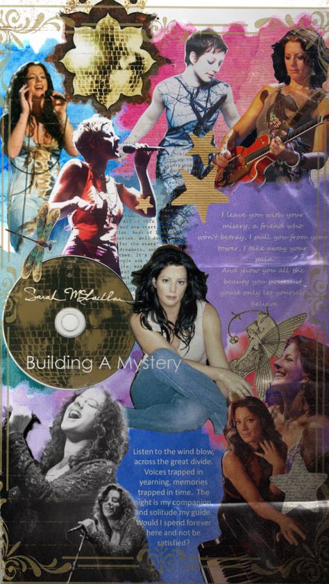 Sarah McLachlan ✨ #sarahmclachlan #90s Sarah Mclachlan 90s, Chappell Roan Wallpaper Lyrics, Sarah Mclachlan Lyrics, Sarah Mclachlan, New Start, Your Aesthetic, Connect With People, Creative Energy, The Voice