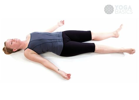 Corpse Pose (Shavasana or Savasana) • Yoga Basics Yoga Breathing Exercises, Yoga For Strength, Yoga Basics, Yoga For Back, Belly Dancing Classes, Basic Yoga Poses, Fetal Position, Ray Of Hope, Yoga Breathing