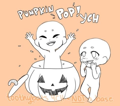 Drawings For Boyfriend, Halloween Drawings, Chibi Drawings, Poses References, Body Drawing, Art Base, Art Poses, Anime Poses Reference, Drawing Base