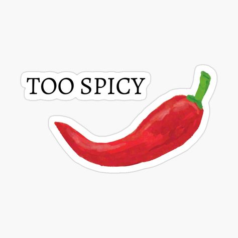 Spicy Logo, Spicy Chili, Smooth Operator, Design Sticker, Photo Cards, Chili, Unique Design, Birthday Gift, Phone Case