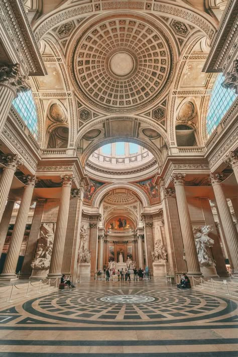 Paris Pantheon, Pantheon Paris, Best Vacation Destinations, Things To Do In Paris, Romantic Images, Paris Aesthetic, Paris Trip, Hand Luggage, Famous Places