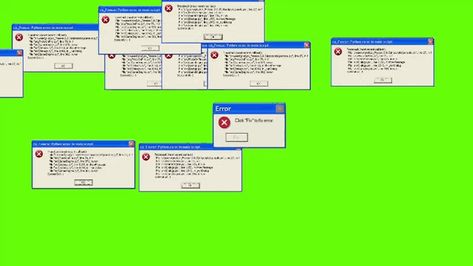 Windows Error Message, Windows Error, Youtube Video Ads, Video Design Youtube, Green Screen Footage, Youtube Editing, Youtube Banner Backgrounds, Youtube Banner Design, Youtube Channel Ideas
