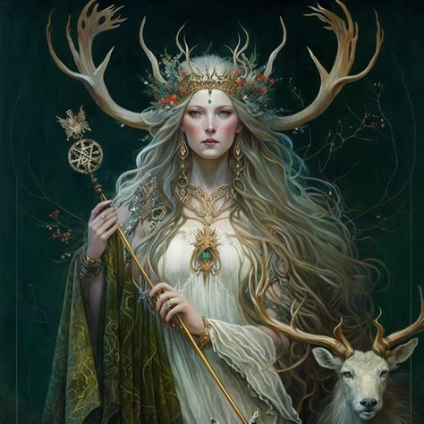 Goddess Of Animals, Germanic Gods And Goddesses, Sif Norse Goddess, Vor Goddess Norse Mythology, Norse Goddess Eir, Norse Goddess Thrud, Winter Goddess, Magical Women, Norse Goddess