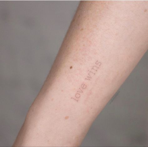 Minimalist tattoo Love Wins, Tattoo Idea, Fitbit Flex, Tattoo Quotes, Fitbit, Tattoos