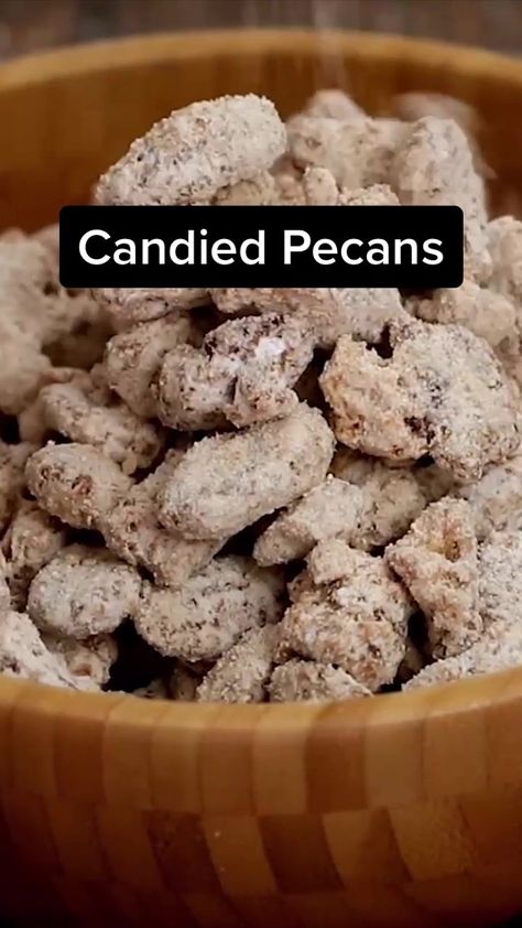 Bellyfull Candied Pecans, Best Candied Pecans, Candy Pecans, Natashas Kitchen, Christmas Menus, Candied Pecan, Candied Pecans Recipe, Holiday Flavors, Ravioli Bake