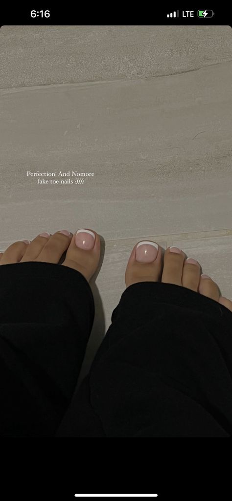 French Toe Nails, Nails Collection, Gel Toe Nails, Acrylic Toe Nails, Acrylic Toes, Cute Toe Nails, Summer Toe Nails, Work Nails, Pretty Gel Nails