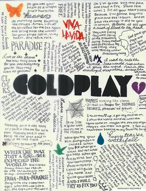 I'm never changing who I am... : Photo | Musica, Coldplay, Pôsteres de rock Coldplay Quotes, Coldplay Poster, Trendy Music, Mp3 Music, Coldplay, Music Songs, Deodorant, Songs, Music