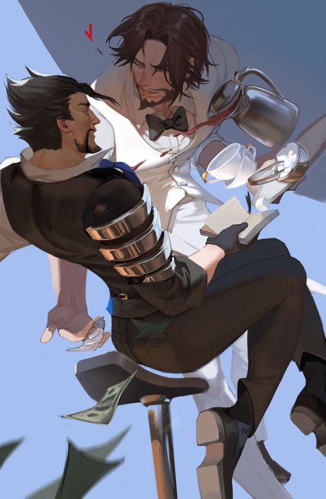 Cassidy Fan Art Overwatch, Hanzo Cassidy, Cole Cassidy Fanart, Hanzo X Cassidy, Hanzo And Mccree, Hanzo And Cassidy, Cassidy X Hanzo, Hanzo Overwatch, Hanzo X Mccree