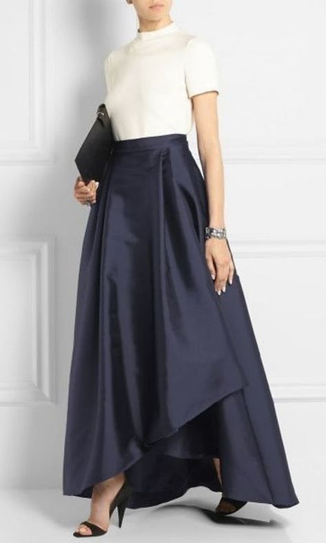 Dress Simple Elegant, Long Satin Skirt, Bride Dress Simple, Gaun Fashion, Maxi Rok, Dress Wedding Guest, Skirt Denim, Skirt Maxi, Modest Clothing