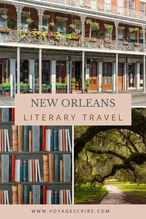 New Orleans Travel Guide, Hotel Monteleone, Literary Travel, Visit New Orleans, Beautiful Library, Travel Bucket List Usa, New Orleans Travel, Travel Reading, Jet Plane