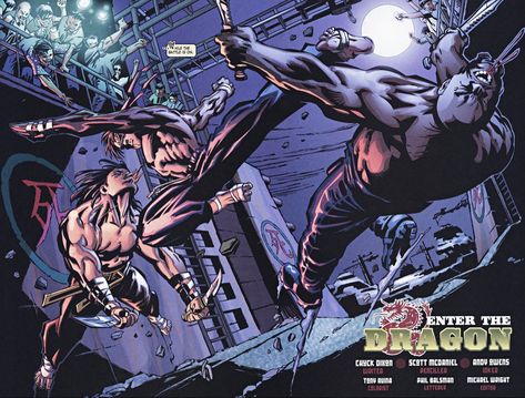 Richard Dragon #1 | Art by Scott McDaniel, Andy Owens & Tony Aviña Richard Dragon, Bronze Tiger, Dc Comics Characters, Green Arrow, Comic Character, Marvel Dc, Photo Storage, Martial Arts, Marvel Comics