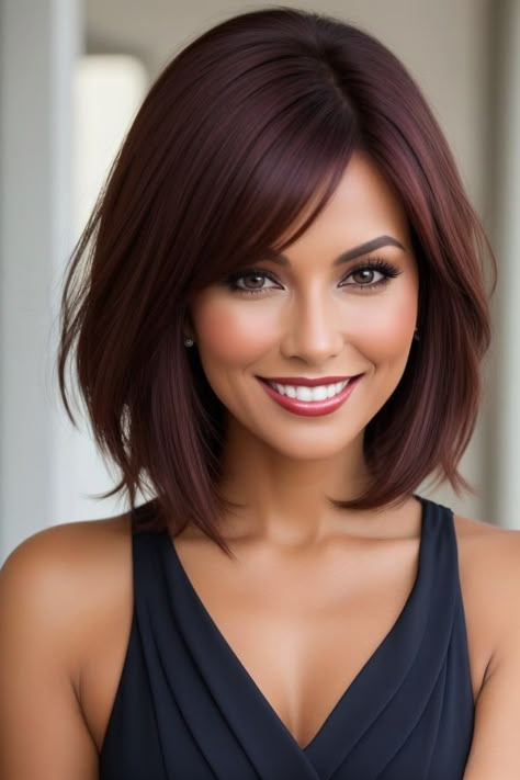 Medium Hair Styles For Women, Copper Hair Color, Haircuts For Medium Hair, Short Hair Color, Hair Color And Cut, Medium Hair Cuts, Summer Hair, Shoulder Length Hair, Layered Hair