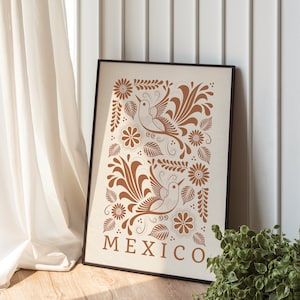 Mexico Printable Wall Art | Talavera Abstract Art Print | Modern Decorative wall art | Neutral Minimalistic Wall Décor | Instant download! Mexican Modern Decor, Talavera Wall Decor, Modern Decorative Wall, Mexican Boho, Neutral Wall Decor, Modern Mexican, Wall Art Neutral, Beige Art, Aztec Art