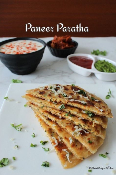 Paneer Cheese Paratha, Ramadan Snacks, Paneer Paratha, Paneer Cheese, Paratha Recipe, Paneer Tikka, Paratha Recipes, Fussy Eaters, Evening Snacks