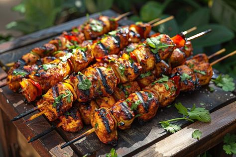 Pâques approche à grands pas ! Épatez vos invités avec une recette simplissime de brochettes de poulet Tandoori à préparer en seulement 10 minutes. Un voyage culinaire aux saveurs indiennes qui va enchanter vos papilles ! Découvrez sans plus attendre la recette complète sur notre blog 👉 *link to the blog post* Food Images, To The, Blog Post, Quick Saves