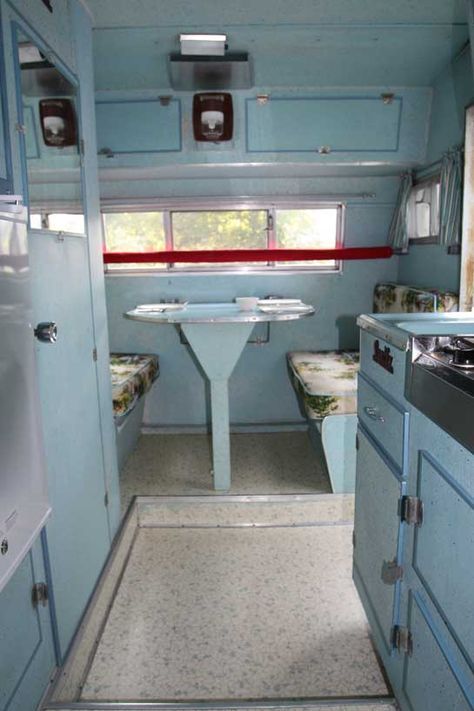 Cloud Bathroom, Seating Bedroom, Vintage Camper Redo, Small Travel Trailer Remodel, Scotty Camper, Small Travel Trailer, Serro Scotty, Airstream Flying Cloud, Vintage Camper Interior