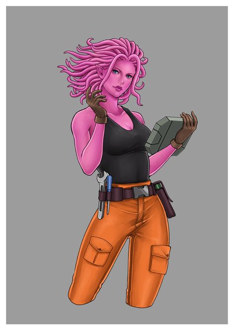 Tara (Mikkian mechanic) by @junchan_nyan_art Mikkian Star Wars, Star Wars Species, Star Wars, Stars, Quick Saves, Art