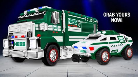 The 2023 Holiday Hess Truck Is Here - The Toy Insider Trucks 2023, Hess Trucks, Truck Images, Truck Birthday Party, Christmas Gifting, Rescue Vehicles, Kids Area, Backyard For Kids, The Holiday