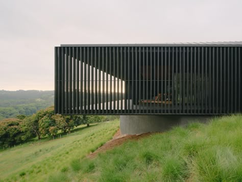 Federal House by Edition Office • Edition Office’s Federal House facilitates a rare co-habitation with the forested landscape and represents a dynamic balance of modern architecture and the purity of nature.  #mountainhomes #amazingarchitecture #remotehomes #homebuilders #architecture #dreamhome #dreamhouse #familyhome #foresthomes #amazinghomes #holidayhomes #vacationhouse #australianhomes Edition Office, Garden House Design, Modern Treehouse, Federal House, New Zealand Mountains, Parisian Modern, Modern Parisian, Family Houses, Forest Habitat