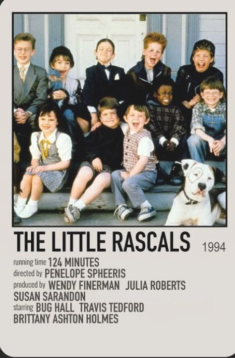 Little Rascals Quotes, Darla Little Rascals, 90s 2000s Movies, Indie Movie Posters, The Little Rascals, Movie Hacks, Beloved Movie, Iconic Movie Posters, Film Posters Minimalist