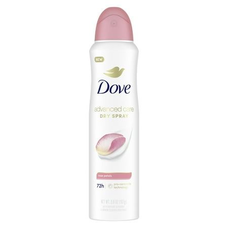 Want beautifully soft, resilient skin after shaving with a rose petal fragrance? Introducing Dove Advanced Care Rose Petals Antiperspirant Deodorant Spray, the everyday essential that helps repair your skin barrier after shaving with every use. Prepare to uplift and energize your senses as you go about your day, thanks to the sweet, delicate rose petal notes. Did you know that when you shave,  of what you remove is skin? Thats why Doves Advanced Care antiperspirant deodorant range features innov Dove Body Spray, Things I Want To Buy List, Spray Deodorant, Pink Deodorant, Dove Deodorant Spray, Dove Spray Deodorant Rose, Dove Spray Deodorant, Dove Advanced Care Deodorant, Dove Deodorant Roll On