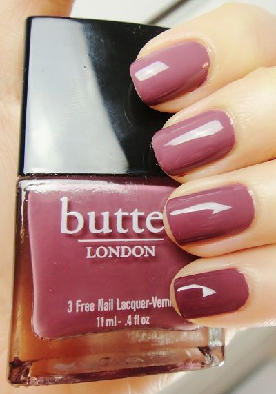 NOTD - Butter London Toff | Lenallure Butter London Nail Polish, London Nails, Butter London, Soft Summer, Heart Nails, Some Times, Nail Lacquer, Just The Way, Manicure And Pedicure