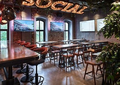 Craft Beer Lab - naif design Beer Bar Design, Brewery Interior, Sport Bar Design, Cafe Bar Interior, Pub Interior Design, Brewery Restaurant, Brewery Design, Pub Interior, Craft Beer Bar