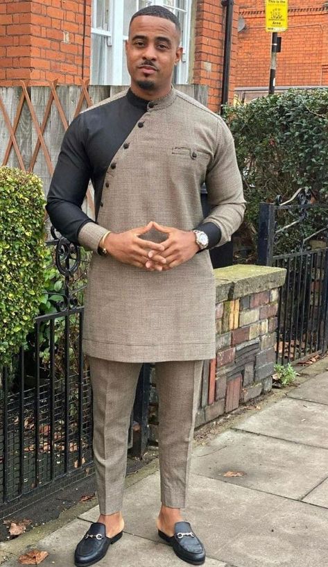 Men African Wear, Mens Traditional Wear, Men Kaftan, Senator Wears, African Wear For Men, Nigerian Men Fashion, African Wear Styles For Men, African Attire For Men, African Dresses Men