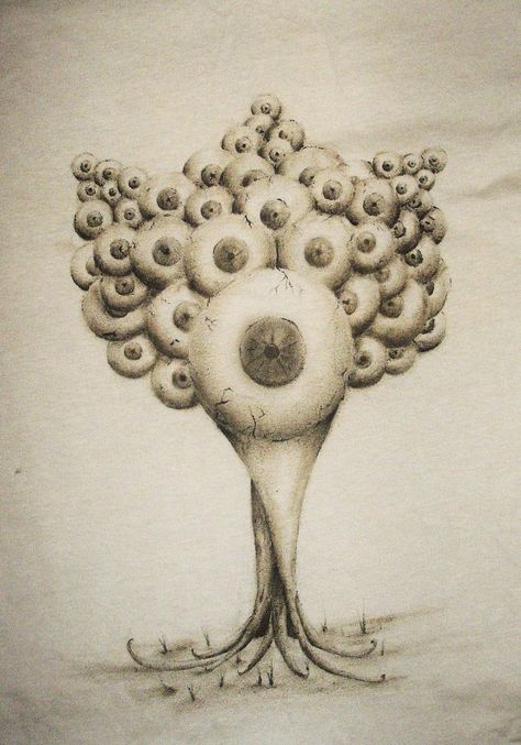 EYE TREE Deep Eyes, Scary Eyes, Scary Drawings, Good To See You, Eye Art, Art Google, Popular Pins, Dark Fantasy, Tree Of Life