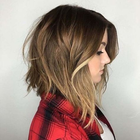 Texturized angled long bob #hair #beauty #trendypins Inverted Bob Hairstyles, Long Bob Haircuts, Lob Haircut, Glam Hair, Long Bob Hairstyles, Colour Ideas, Short Hairstyle, Bob Haircut, Bob Haircuts