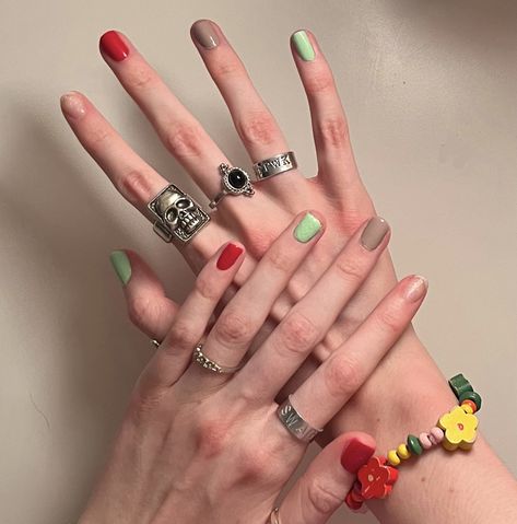 Harry Pleasing Nails, Harry Styles Pleasing Nails, Pleasing Nail Polish Ideas, Pleasing Nail Polish Harry Styles, Pleasing Nails Harry Styles, Harry Styles Manicure, Harry Styles Nails Inspired, Masc Nails, Pleasing Nail Polish