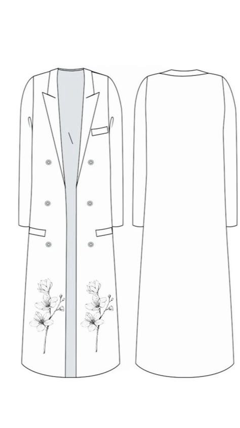 Abaya Flat Sketch, Abaya Illustration Drawing, Abaya Sketch Design, Modern Abaya Pattern, Abaya Illustration, Abaya Photoshoot, Velvet Abaya, Abaya Business, Best Gray Paint